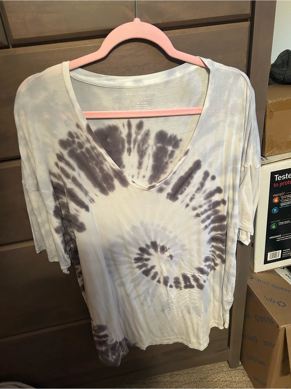 American Eagle Soft & Sexy Light Blue Tee
